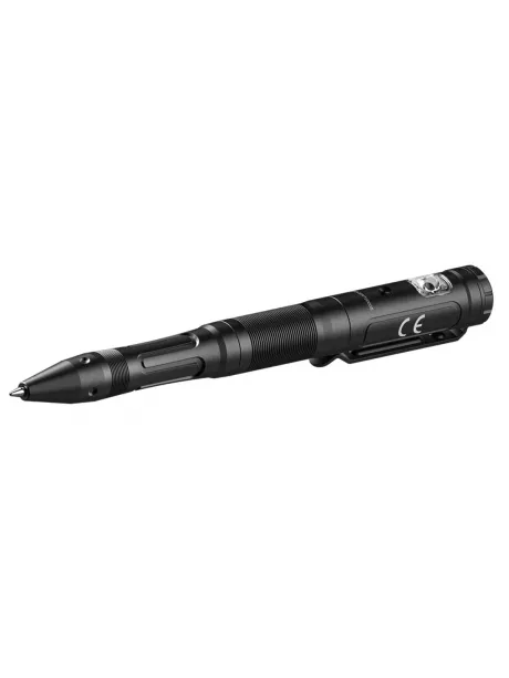 ручка тактическая с фонарём и стеклобоем Fenix T6 black