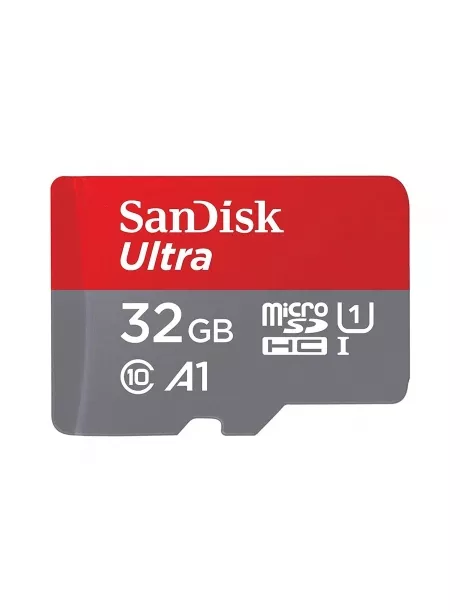карта памяти SanDisk 32GB microSDHC  Cl10 U1 A1 Ultra 120MB/s без адаптера 
