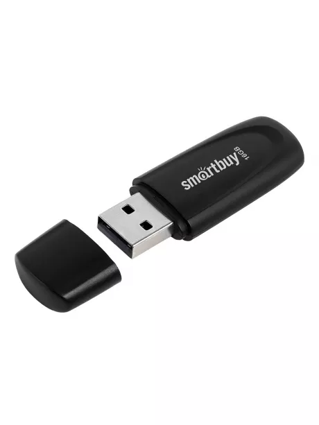 флешка USB SmartBuy Scout 16GB black