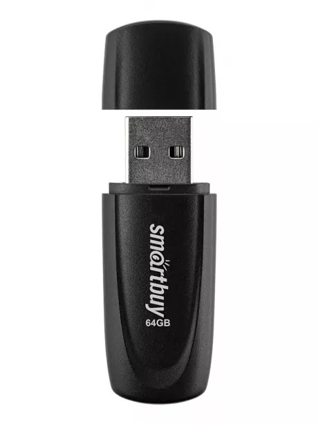 флешка USB SmartBuy Scout 64GB black