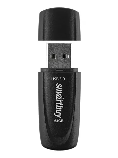 флешка USB SmartBuy Scout 3.0 64GB black