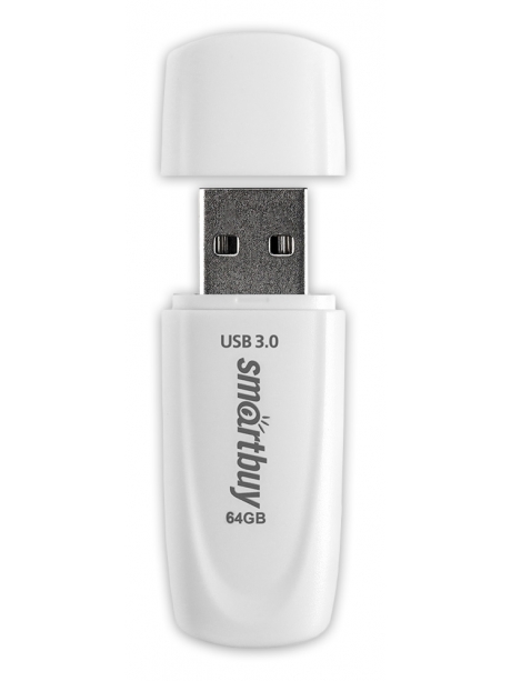 флешка USB SmartBuy Scout 3.0 64GB white