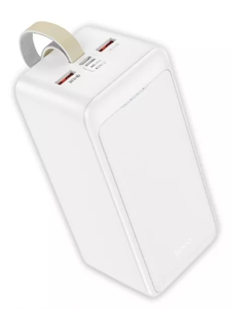внешний аккумулятор большой ёмкости Hoco J111D Smart charge PD30W compatible power bank(50000mAh) white