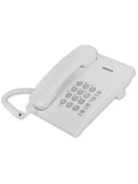 телефонный аппарат стационарный Sanyo RA-S204 white