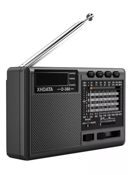 карманный радиоприемник XHDATA D-368 grey