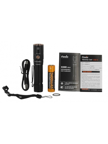 карманный светодиодный фонарь Fenix E28R V2.0 