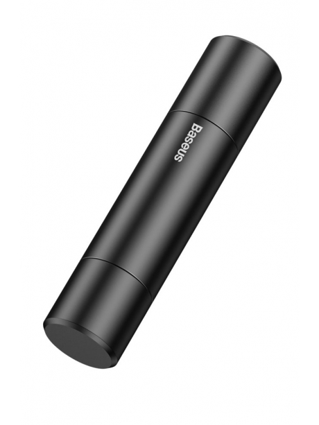 спасательный молоток в машину Baseus Sharp Tool Safety Hammer (Window-breaking+Safety belt cutting) dark gray