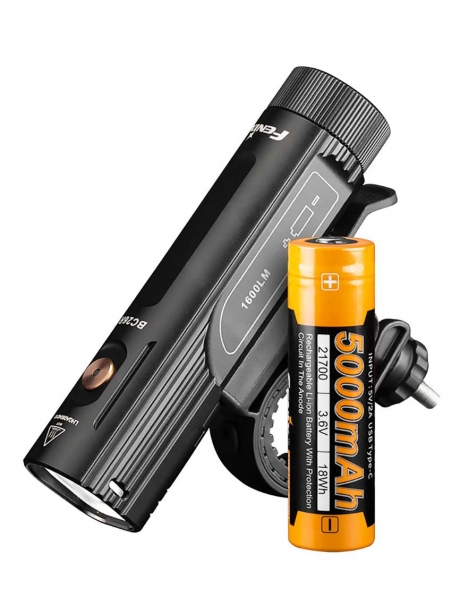 велофара + задний красный фонарь Fenix BC26R+BC05R V2.0 