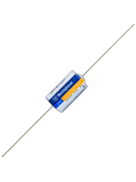 литиевые батарейки 3.6v Westinghouse ER 14250Y (1/2AA) axial wires 5шт. 