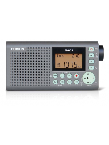 цифровой портативный FM радиоприемник Tecsun M-601 (export version) grey