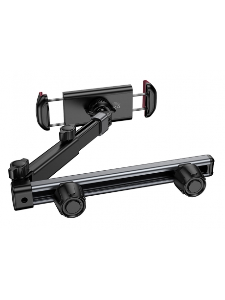 держатель на подголовник Hoco H69 Gamble telescopic tablet car holder (rear pillow) black &amp; red