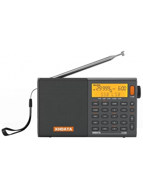 цифровой всеволновый радиоприемник XHDATA D-808 grey