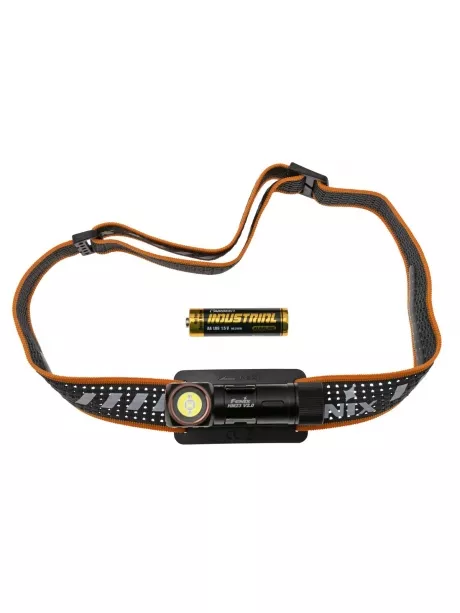 налобный фонарь с красным светом Fenix HM23 V2.0 black