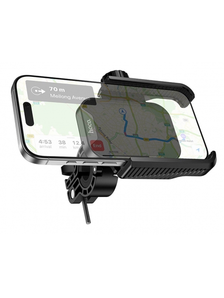 держатель на руль велосипеда или мотоцикла Hoco H91 Milly motorcycle bicycle universal holder black