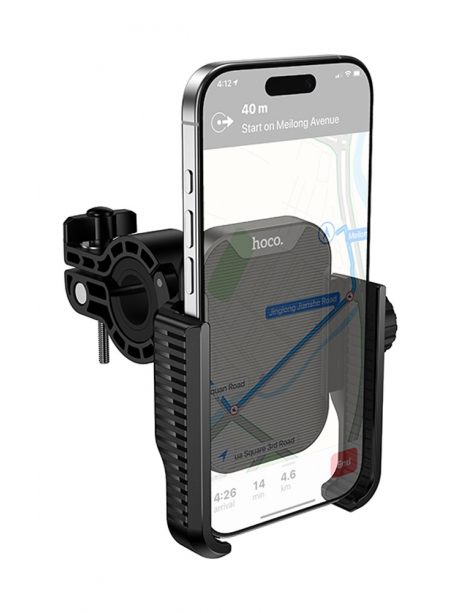 держатель на руль велосипеда или мотоцикла Hoco H91 Milly motorcycle bicycle universal holder black