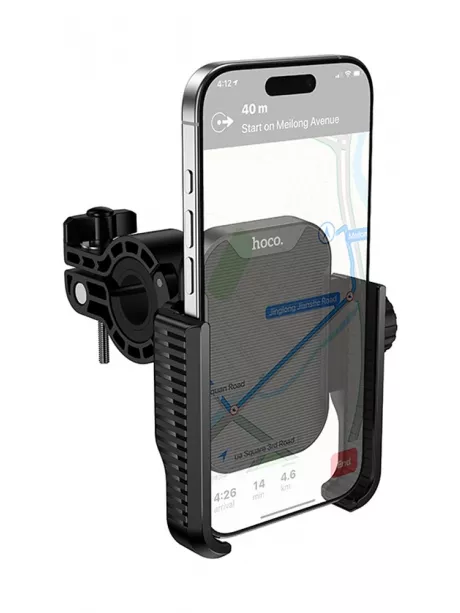 держатель на руль велосипеда или мотоцикла Hoco H91 Milly motorcycle bicycle universal holder black