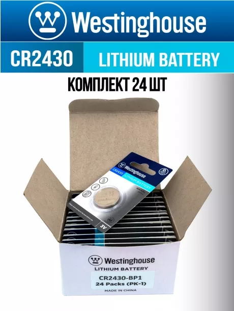 батарейка Westinghouse CR2430 24шт. 