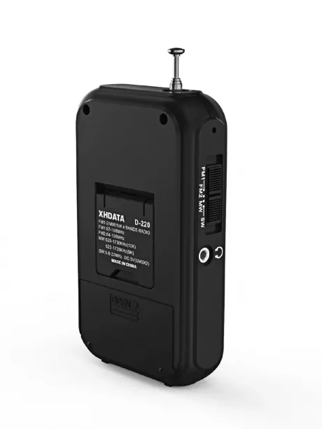 радиоприемник XHDATA D-220 black grey