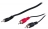 кабель межблочный Gembird 3.5mm>2xRCA 5.0m (M/M) CCA-458-5M 