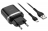 зарядное устройство Hoco C12Q Smart QC3.0 charger + Micro cable black