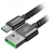 кабель передачи данных Baseus Double fast charging USB cable USB For Type-C 5A 1m black