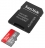 карта памяти с переходником SanDisk 64GB microSDXC Cl10 UHS-1 Ultra Android 100MB/s 