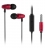 наушники с микрофоном для смартфона Hoco M59 Magnificent universal earphones with mic red