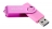 флешка USB SmartBuy Twist 8GB pink