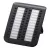 системная консоль Panasonic KX-DT590RU black