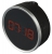 электронные часы настольные Uniel UTP-49YKx black/orange