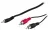 кабель межблочный Gembird 3.5mm>2xRCA 2.5m (M/M) CCA-458-2.5M 