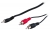 кабель межблочный Gembird 3.5mm&gt;2xRCA 5.0m (M/M) CCA-458-5M 