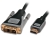 HDMI кабель DIGITUS HDMI&gt;DVI-D 5.0м GOLD 