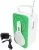 Радиоприемник с аккумулятором и проигрывателем mp3 Лира РП-260 green
