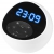 цифровые часы с радио BVItech BV-48 white blue