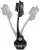 держатель для телефона на мотоцикл X-Guard Mirror Mount A + black