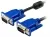 кабель для монитора ATcom VGA>VGA (15M/15M) 1.8м синий