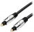 кабель оптический ATcom Toslink-Toslink 3м black silver