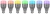 умная светодиодная лампа Yeelight Led Bulb color (YLDP02YL) grey