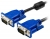 кабель ATcom VGA&gt;VGA (15M/15M) 1.5м синий/черный