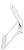 настольная подставка для телефона и планшета Rock Adjustable Desktop Phone/Tablet Stand white