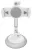 настольный держатель подставка для планшета Rock Universal Adjustable Desktop Stand white