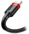 кабель передачи данных Baseus Cafule Cable USB For Type-C 3A 1m red + black
