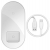 беспроводная зарядка для телефона Baseus Simple 2in1 Wireless Charger 18W Max For Phones+Pods white