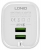 зарядное устройство LDNIO A201 2USB + кабель USB - micro USB white