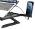 подставка для ноутбука и смартфона Tronsmart D07 Foldable Laptop Stand with Phone Holders black