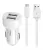 автомобильное зарядное устройство Hoco Z2A 2USB 2.4A + micro cable white