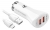 автомобильное зарядное устройство LDNIO C511Q 2USB QC3.0 + micro cable white