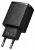 быстрая сетевая зарядка Power Delivery Baseus Compact Quick Charger U+C 20W black