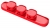магнитный держатель для проводов Baseus Peas Cable Clip red